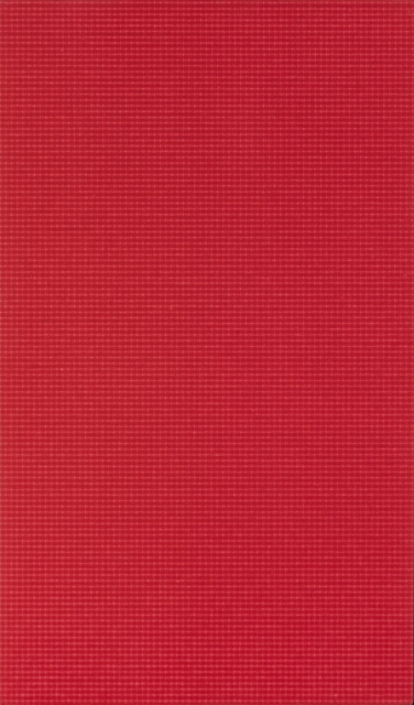 una tela rettangolare rossa